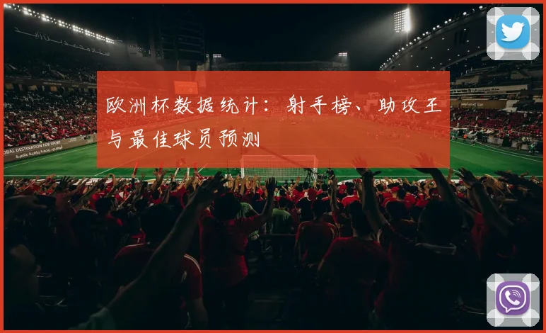 欧洲杯数据统计:射手榜、助攻王与最佳球员预测